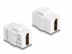 DeLock Keystone-Modul HDMI Weiss, Modultyp: Keystone, Anschluss