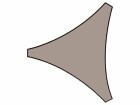 Perel Sonnensegel 360 cm, Dreieck, Tiefe