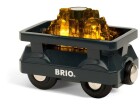 BRIO Eisenbahn Goldwaggon mit Licht, Kategorie: Eisenbahnwagen