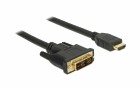 DeLock Kabel DVI-D ? HDMI Typ A, 0.5 m