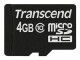 Transcend Flash-Speicherkarte - 4 GB 