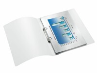 Leitz Ringbuch WOW PP A4 42570051 blau 25mm, Kein