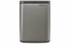 Brabantia Kosmetikeimer Bo Waste Bin 7 l, Platin, Fassungsvermögen