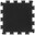 Bild 1 vidaXL Bodenfliesen aus Gummi 9 Stk. Schwarz 16 mm 30x30 cm