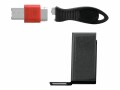 Kensington - USB Port Lock with Cable Guard - Rectangular
