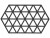 Bild 0 Zone Denmark Topfuntersetzer Triangles Schwarz, Anwendungsbereich