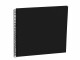 Semikolon Fotoalbum 34.5 x 33.2 cm Schwarz, 50 schwarze