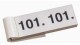 SIMPLEX   Garderobenblock Nr. 101-200 - 13077     weiss                100 Blatt