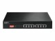 Edimax PoE+ Switch ES-1008P V2 8 Port, SFP Anschlüsse