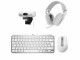 Logitech Tastatur MX Keys Mini Pale Grey Bundle, Tastatur