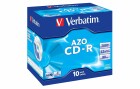 Verbatim CD-R AZO 0.7 GB, Jewelcase (10 Stück), Medientyp