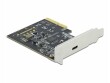 DeLock PCI-Express-Karte 89036 USB-C 3.2, 20Gbs, LP