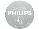 Philips Knopfzelle Lithium CR2025 2 Stück, Batterietyp