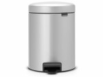 Brabantia Kosmetikeimer NewIcon 5 l, Metallic grey