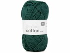 Rico Design Wolle Creative Cotton Aran 50 g, Tanne, Packungsgrösse