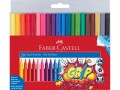 Faber-Castell Filzstift Grip Colour Marker 20er Kunststoffetui