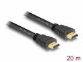 DeLock Kabel 4K 30Hz HDMI - HDMI, 20 m