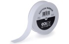 Colop Textilband e-mark 25 mm x 25 m, Weiss