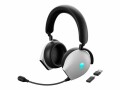 Dell Alienware Tri-Mode Wireless Gaming Headset | AW920H (Lunar