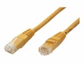 Value - Patch-Kabel - RJ-45 (M) zu RJ-45 (M) - 7 m - UTP - CAT 6 - Gelb