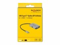 DeLock 2-Port Signalsplitter USB Typ-C to