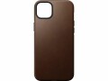 Nomad Back Cover Modern Leather iPhone 14 Plus Braun