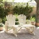 vidaXL 2-tlg. Garten-Lounge-Set Massivholz Tanne