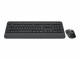 Logitech MK650 FOR BUSINESS GRAPHITE - CH - CENTRAL NMS SG WRLS