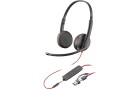 Poly Headset Blackwire 3225 Duo USB-A/C, Microsoft