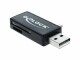 Bild 1 DeLock Card Reader Extern 91731 USB OTG, Speicherkartentyp: MMC
