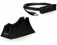 DeLock Dockingsstation für 1x SATA-HDD, USB 3.0, Card Reader