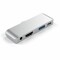 Bild 1 Satechi USB-C Mobile Pro Hub - Hub aus hochwertigem Aluminium - Silber