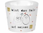 Sheepworld Eierbecher Du bist das Salz Weiss, Material: Porzellan