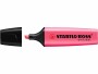 STABILO Textmarker Boss Original 10 Stück, Pink, Set: Ja