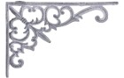 Chic Antique Regalträger 18 x 12 cm, Grau, Eigenschaften: Keine