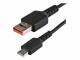 STARTECH .com 3ft (1m) Secure Charging Cable, USB-A to USB-C