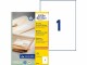 Avery Zweckform Universal-Etiketten 210 x 297 mm, 100 Blatt, Klebehaftung