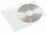 FAVORIT CD/DVD Zeigetaschen 60276 transparent 10 Stück, Kein