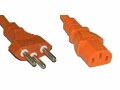 Diggelmann Netzkabel 1.5 m C13-T12, Anzahl Leiter: 3, Detailfarbe