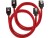 Bild 2 Corsair SATA3-Kabel Premium Set Rot 60 cm, Datenanschluss Seite