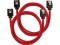 Bild 5 Corsair SATA3-Kabel Premium Set Rot 60 cm, Datenanschluss Seite