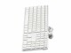 Image 2 LMP Tastatur KB-1243 Weiss, DE-Layout mit