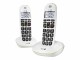 Doro PHONEEASY 110 DUO WHITE DECT CORDLESS