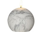Star Trading LED-Kerze Flamme Marble, Ø 10 cm x 120