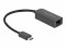 Bild 2 DeLock Netzwerk-Adapter USB-C ? RJ45 2.5Gbps schwarz, kompakt
