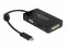 Bild 2 DeLock Multiadapter 63925 USB-C - DVI-D/HDMI/VGA, Kabeltyp