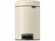 Brabantia Kosmetikeimer NewIcon 3 l, Soft Beige, Fassungsvermögen