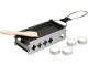 Kisag Teelicht-Raclette Candle light to go Silber, Detailfarbe