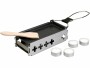 Kisag Teelicht-Raclette Candle light to go Silber, Detailfarbe