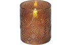 Star Trading LED-Kerze Pillar Flamme Leaf, Ø 8.5 x 10